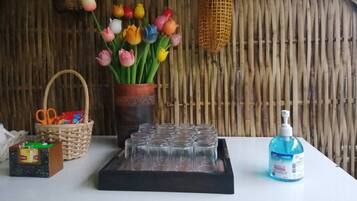 Zona de estar del vestíbulo