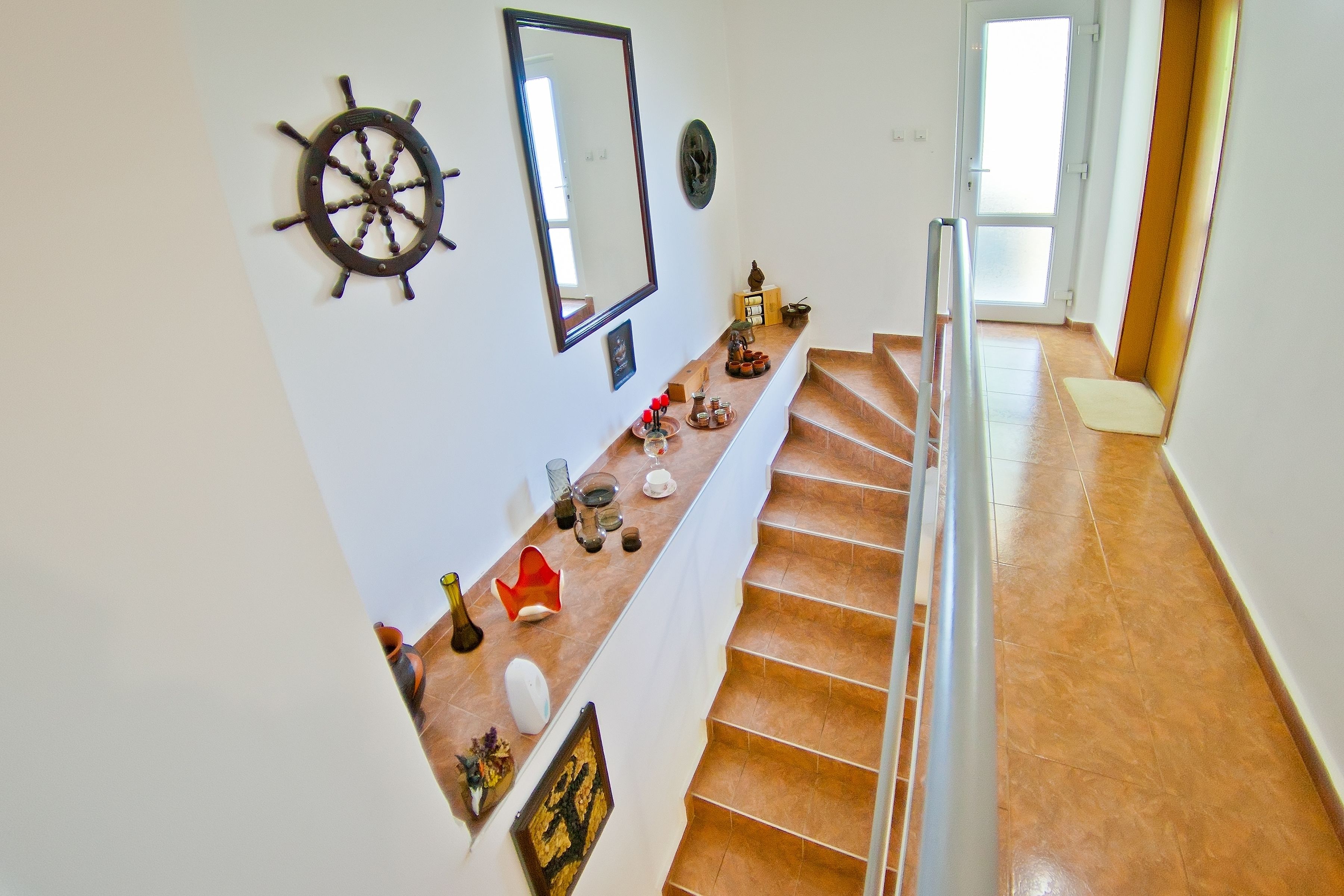 Family Villa, 3 Bedrooms, Sea View | Living area | Flat-screen TV, fireplace, toys