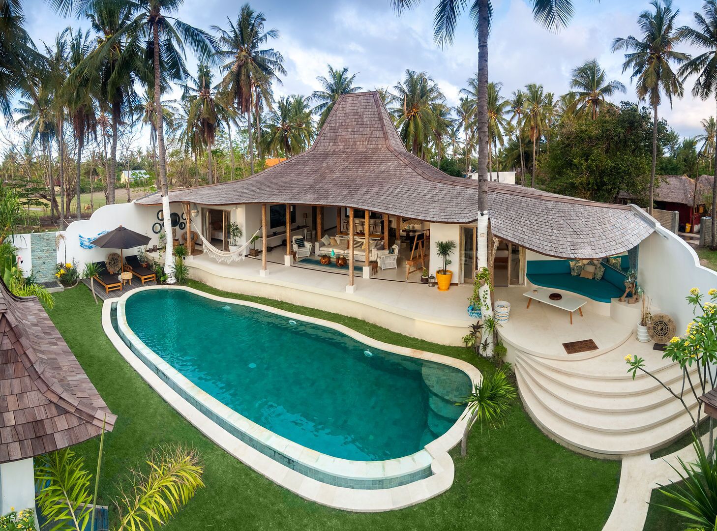 Fassade der Unterkunft