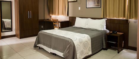 Minibar, in-room safe, desk, blackout curtains