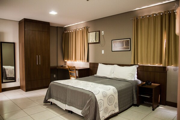 Minibar, in-room safe, desk, blackout curtains