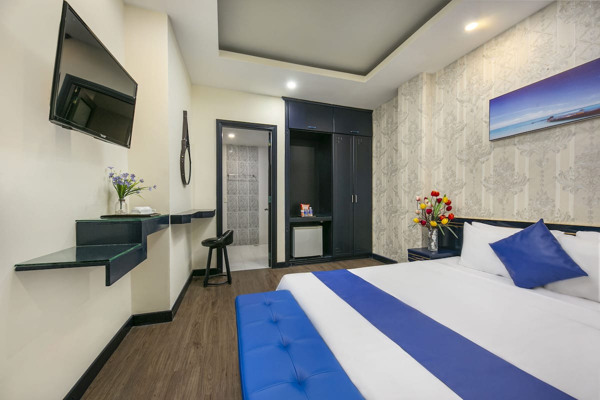 Memory-foam beds, minibar, individually decorated