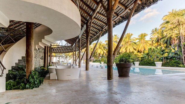 Terrace/patio - El Portillo Beach (Las Terrenas)