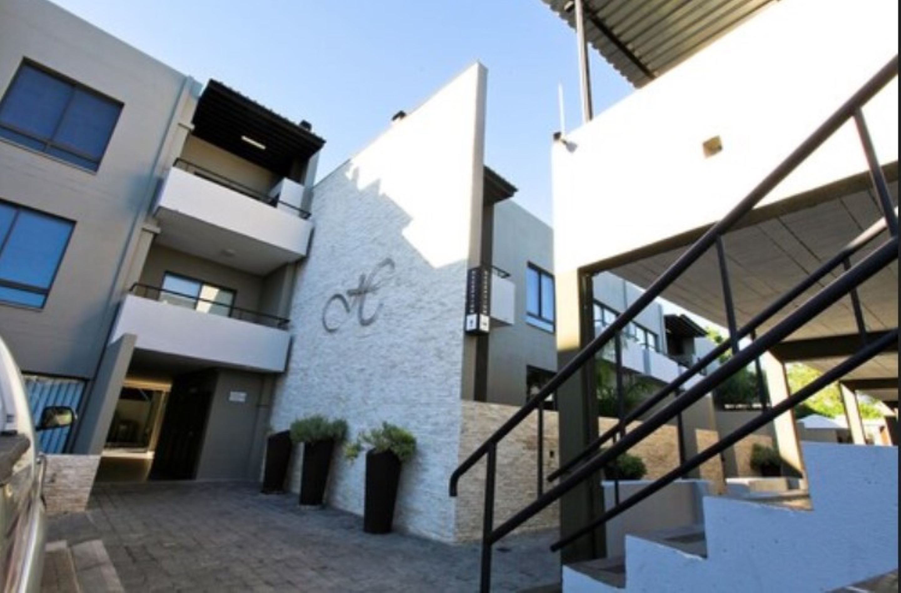 Fassade der Unterkunft