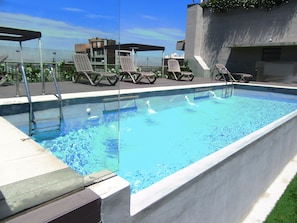 Rooftop pool - AgsApartment (Santiago)
