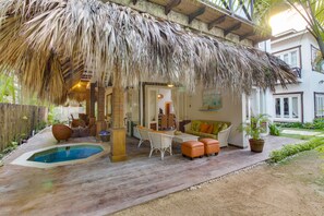 Superior Villa, 3 Bedrooms, Beach View | Terrace/patio - Maranata Villa (Las Terrenas)