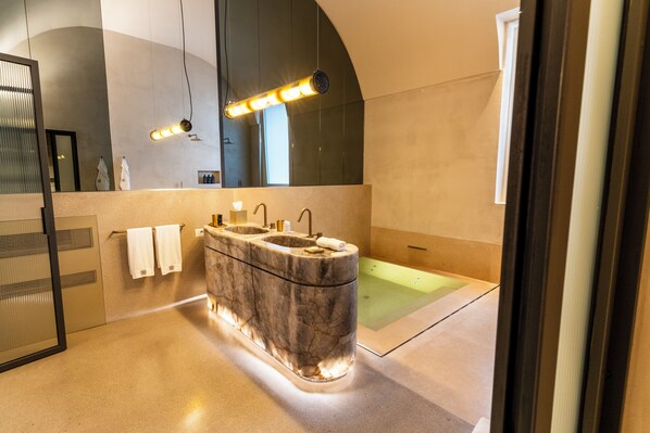 Studiosuite, 1 King-Bett, Annex | Badezimmer