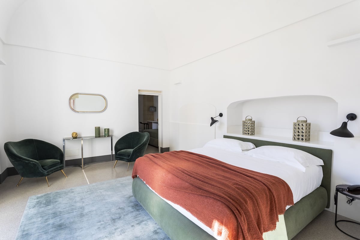 Suite panorámica | 1 habitación, sábanas de algodón egipcio y ropa de cama de alta calidad
