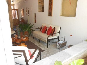Lobby sitting area