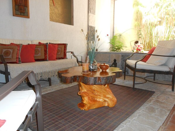 Lobby sitting area