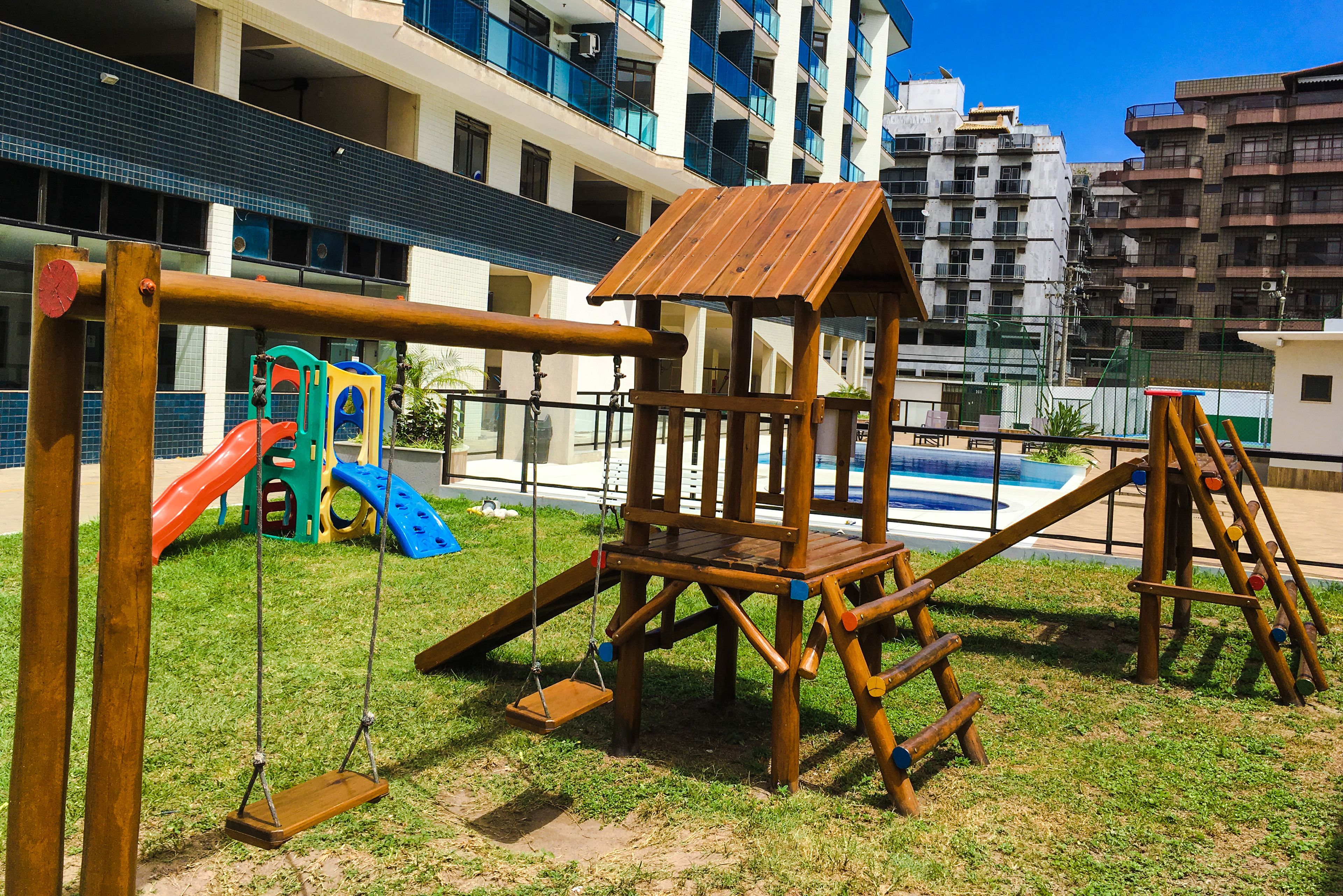 어린이 놀이 공간 - 야외