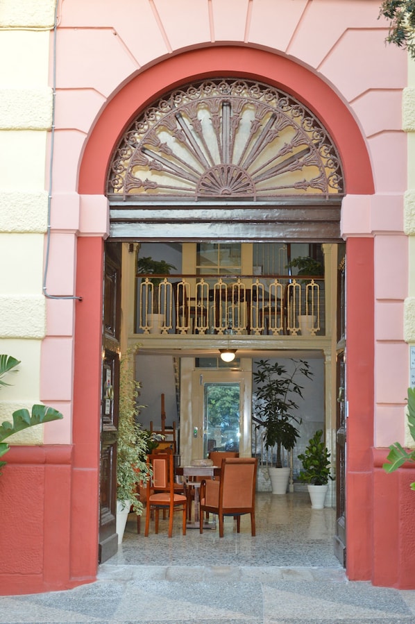 Entrée de l’hébergement 