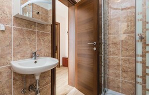 Shower, hair dryer