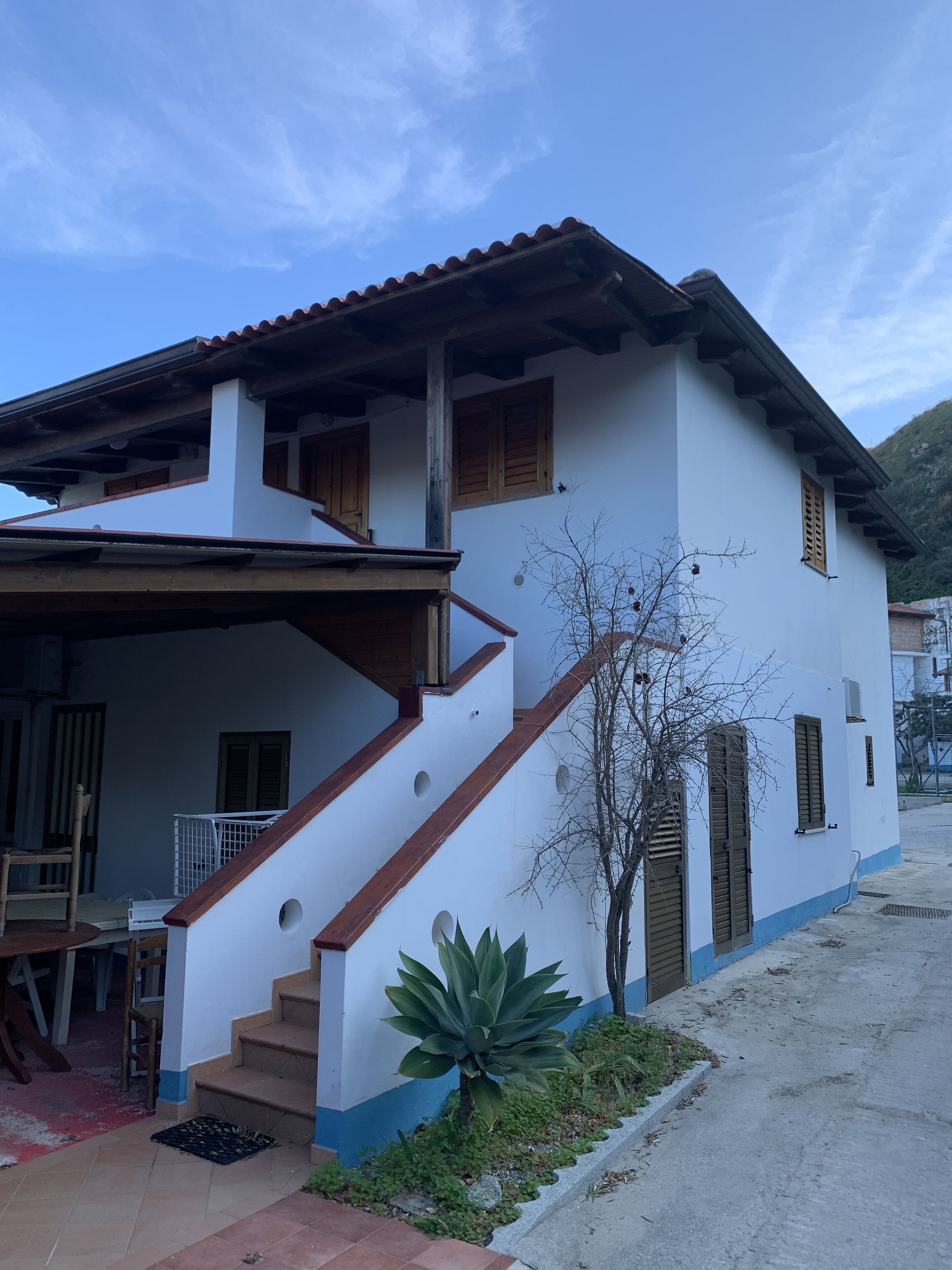 Fassade der Unterkunft