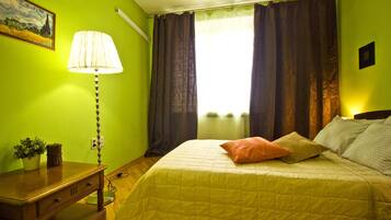 Apartment, 2 Schlafzimmer | 2 Schlafzimmer, hochwertige Bettwaren, schallisolierte Zimmer