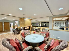 Sala de estar en el lobby