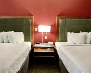 Exclusive Room, 2 Queen Beds, Non Smoking, Refrigerator & Microwave | Desk, blackout curtains, iron/ironing board, free WiFi - FairBridge Inn & Suites Fort Wayne (Fort Wayne)