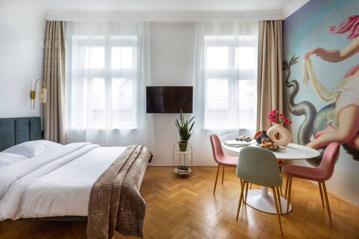 Studio – classic, tekjøkken, byutsikt (Sw. Tomasza 22 Street) | Innvendig