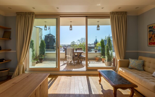 Premium Studio Suite, 1 Double Bed, Terrace, Tower (Sw. Krzyza 5 Street)