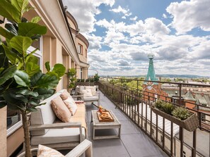 Iconic Sunset Penthouse 115 sqm (Rynek Kleparski 4 Street) | Terrasse/patio