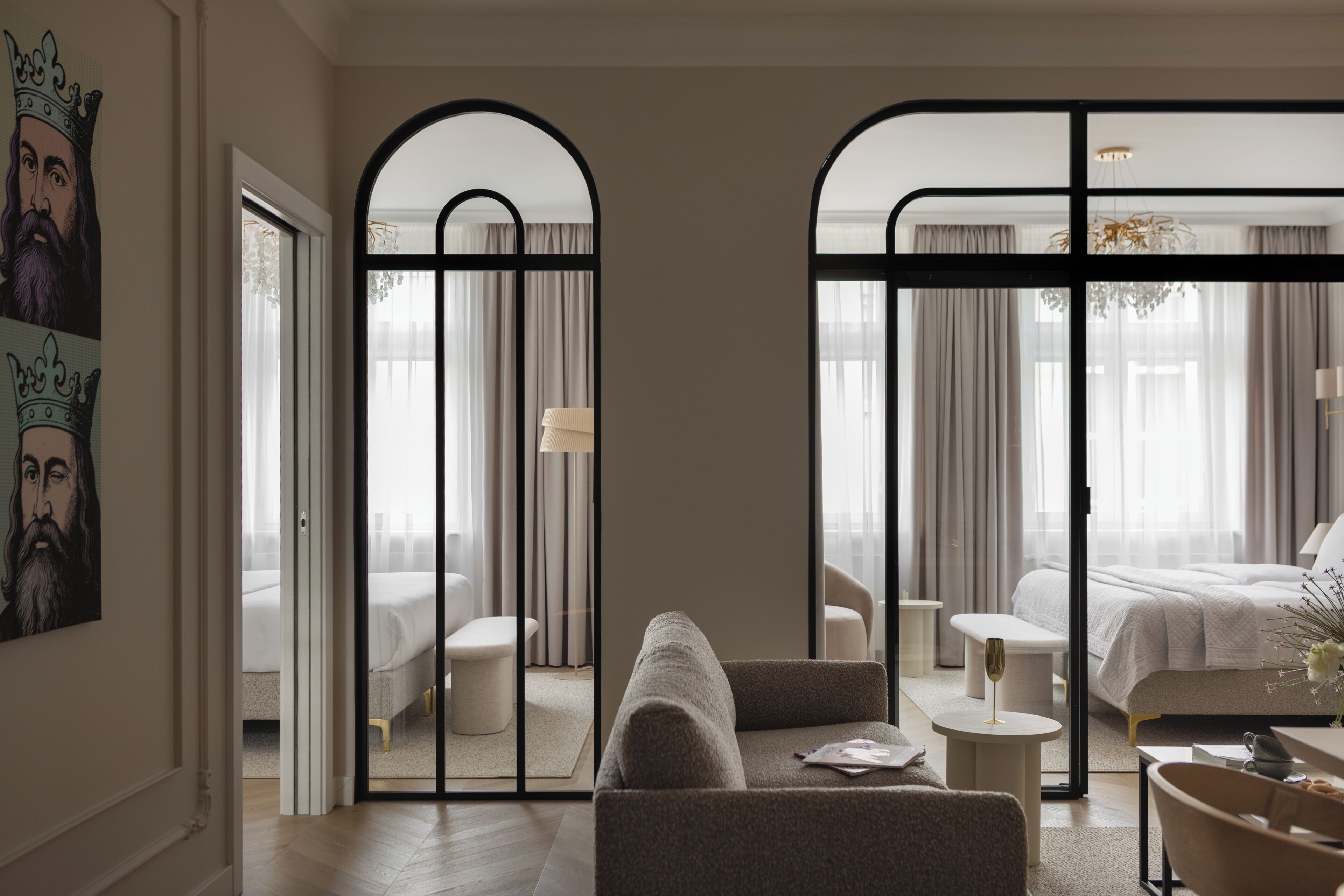 Sandstone 2-Bedroom 2 minutes to Main Square (Szpitalna 20 Street) | Living room