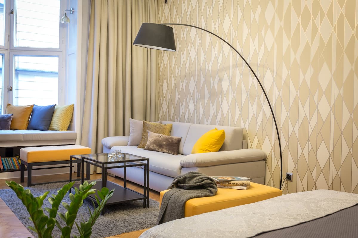 1 habitación, ropa de cama de alta calidad y decoración personalizada