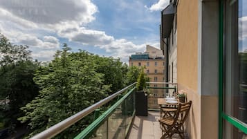 Appartamento City, 1 camera da letto, balcone, vista città (Sw. Tomasza 34 Street) | Balcone