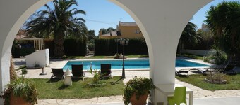 Tres Cales, Villa with private pool 6x11 m, 11 people, air conditioning