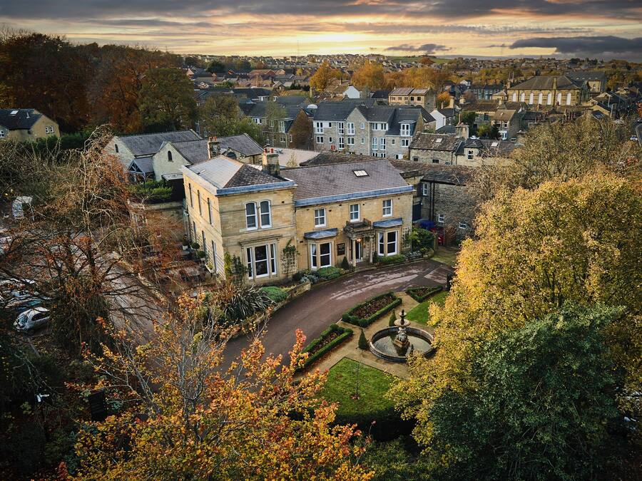 Façade de l’hébergement