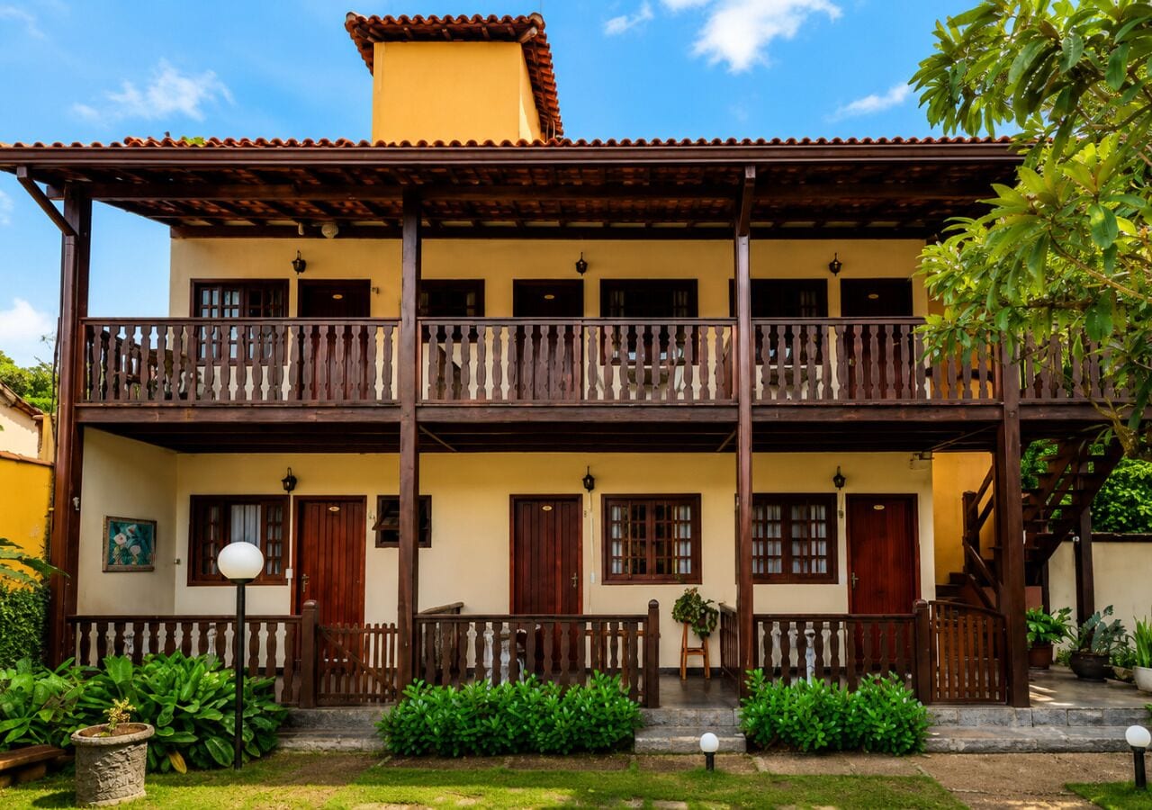 Fachada da propriedade
