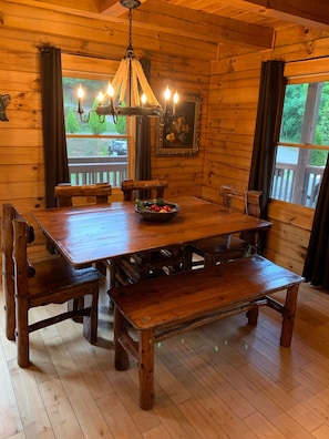 Handmade Cedar Table 