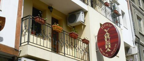 Façade de l’hébergement