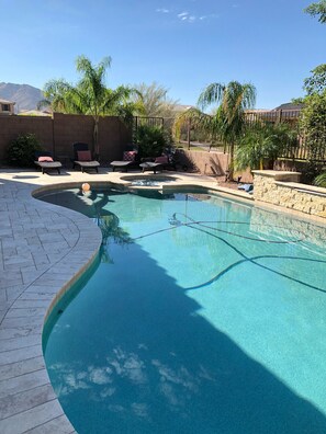 Una piscina climatizada