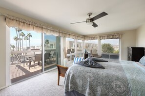 3 bedrooms, desk, iron/ironing board, travel cot