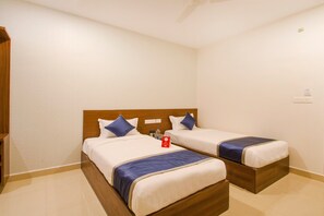 Standard Double Room | Premium bedding, blackout drapes, free WiFi, bed sheets - Collection O 10434 SSR Royal Suites (Hyderabad)