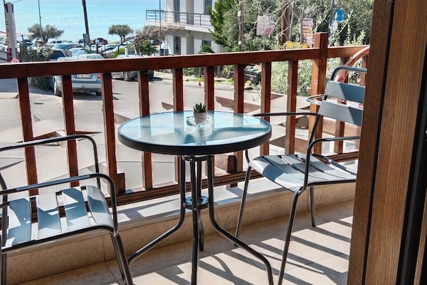 Classic-Doppel- oder -Zweibettzimmer, Balkon, Meerblick | Blick vom Balkon