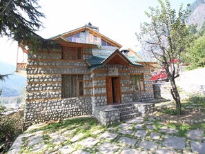Façade de l’hébergement