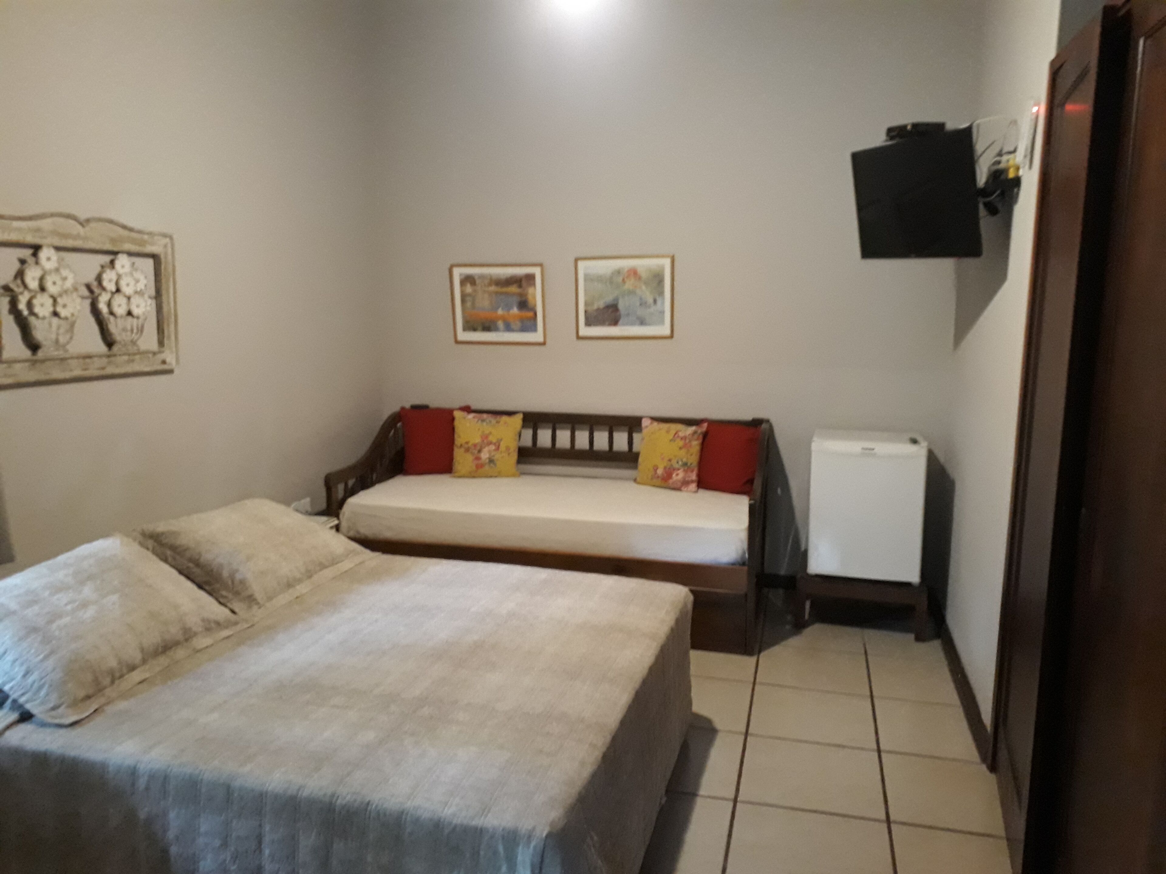 Minibar, blackout curtains, iron/ironing board, free WiFi