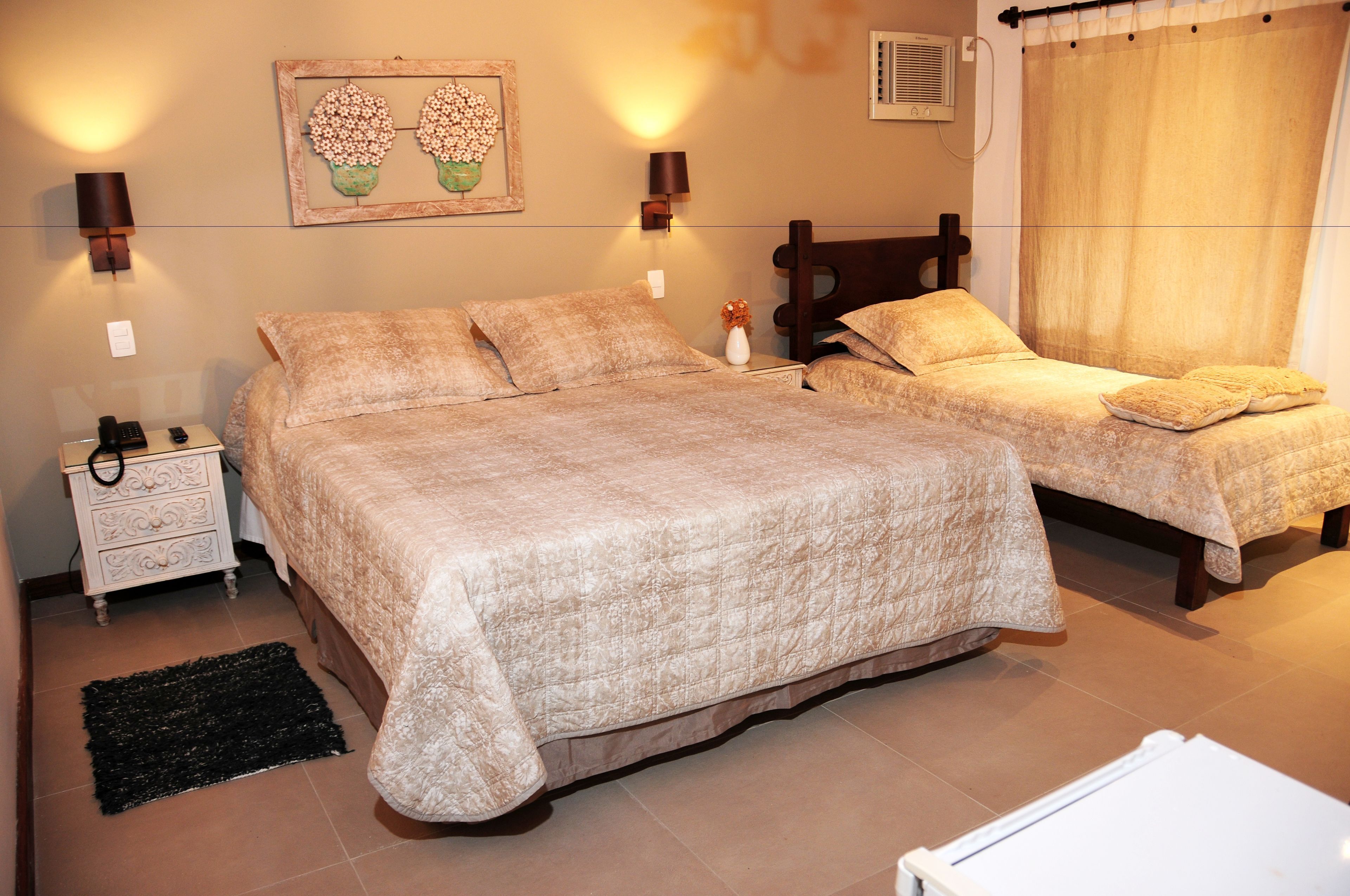Minibar, blackout curtains, iron/ironing board, free WiFi