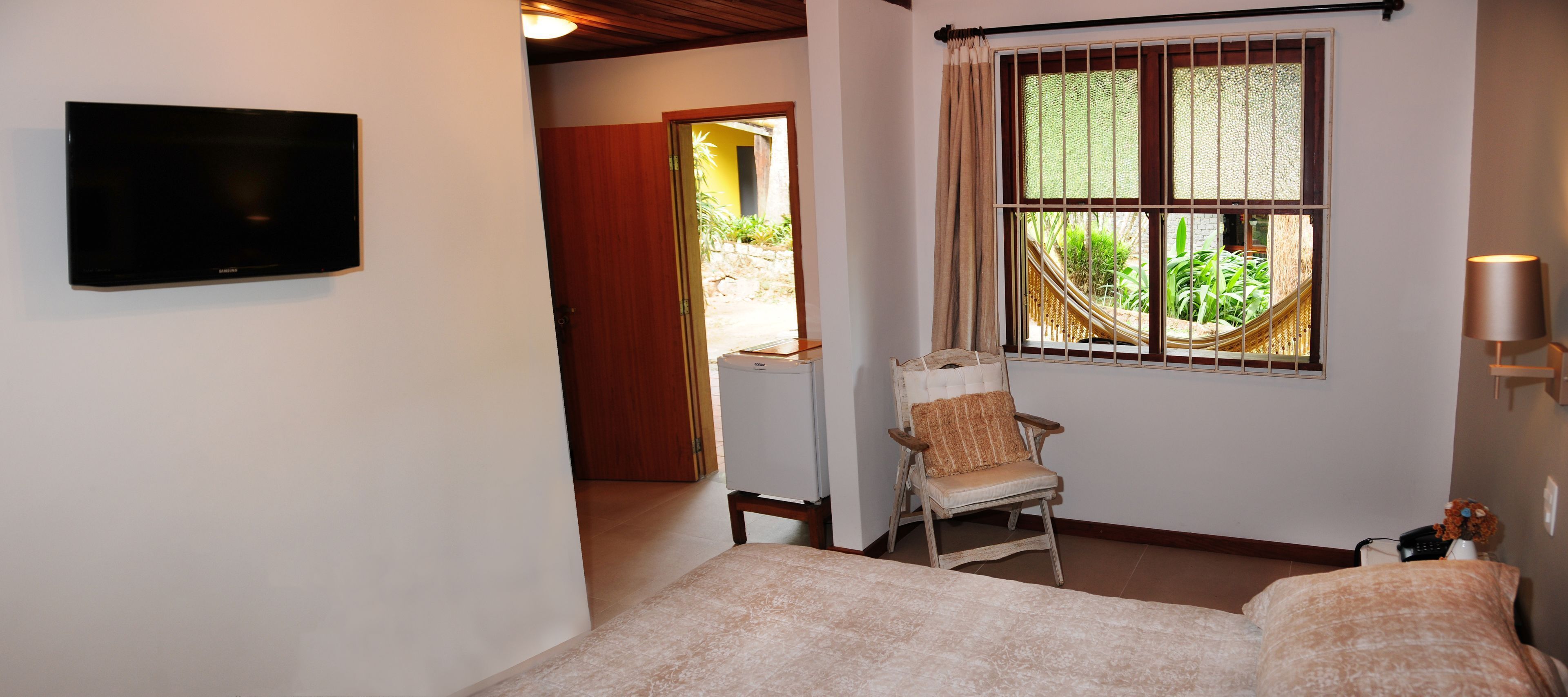 Minibar, blackout curtains, iron/ironing board, free WiFi