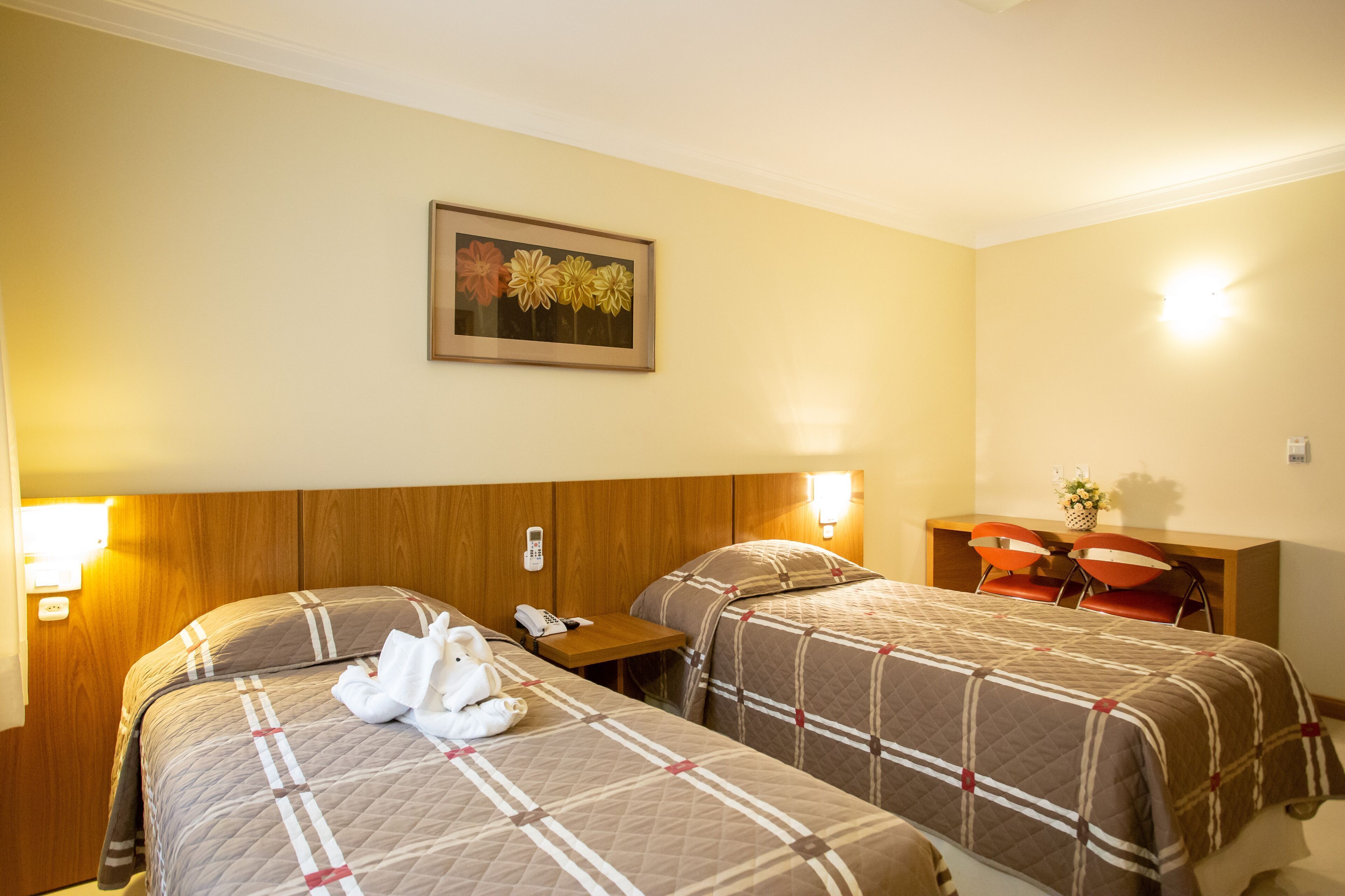 Minibar, desk, blackout curtains, soundproofing