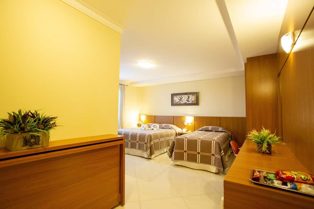 minibar, desk, blackout curtains, soundproofing