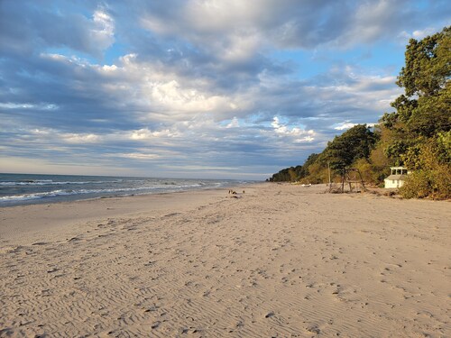 RENOVATED House 2 Minute walk to a Private Beach Access, Food/Bars/Parks, WiFi !