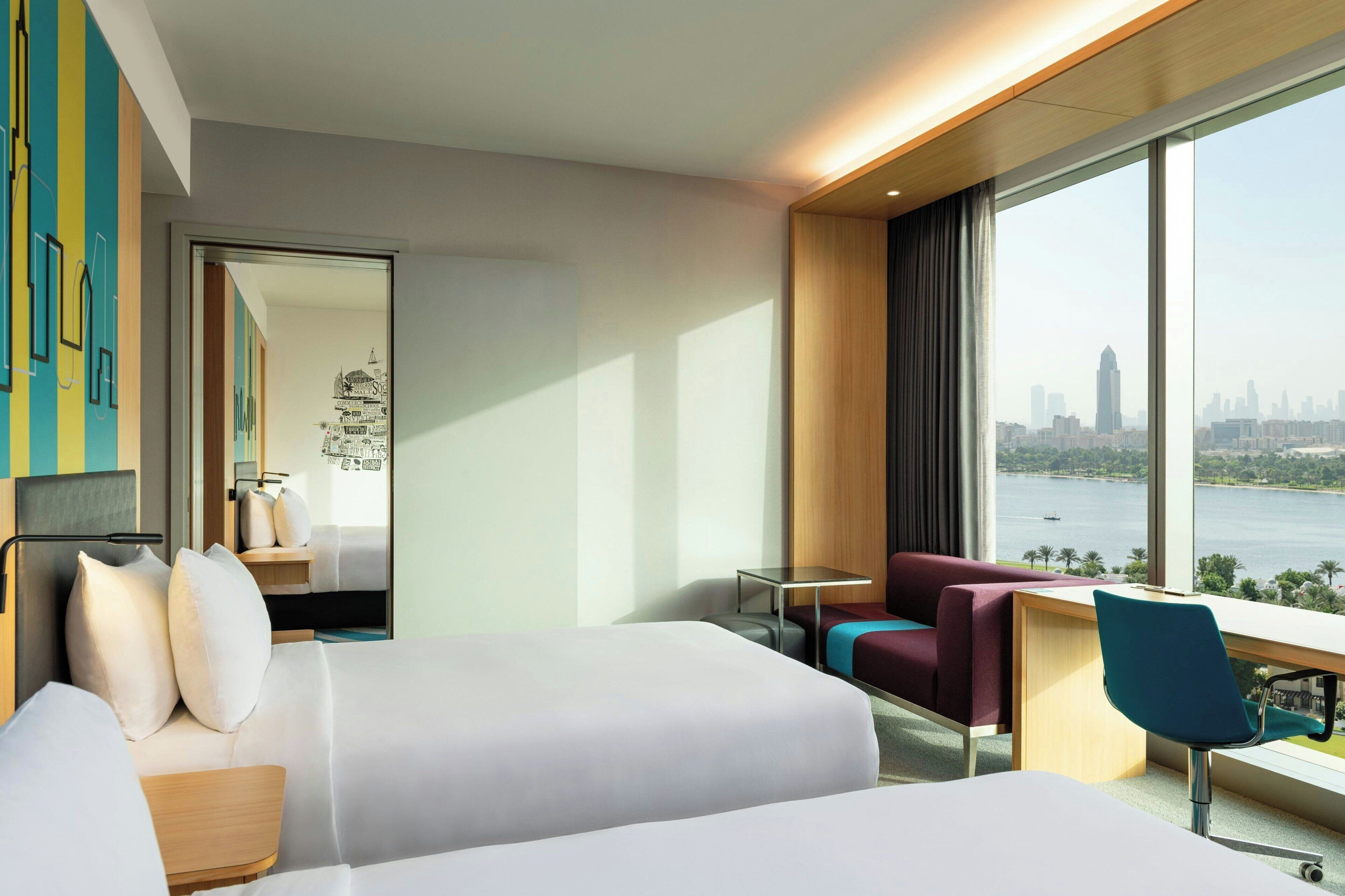 Family Room, 1 Double Bed | Hypo-allergenic bedding available, minibar, in-room safe, desk