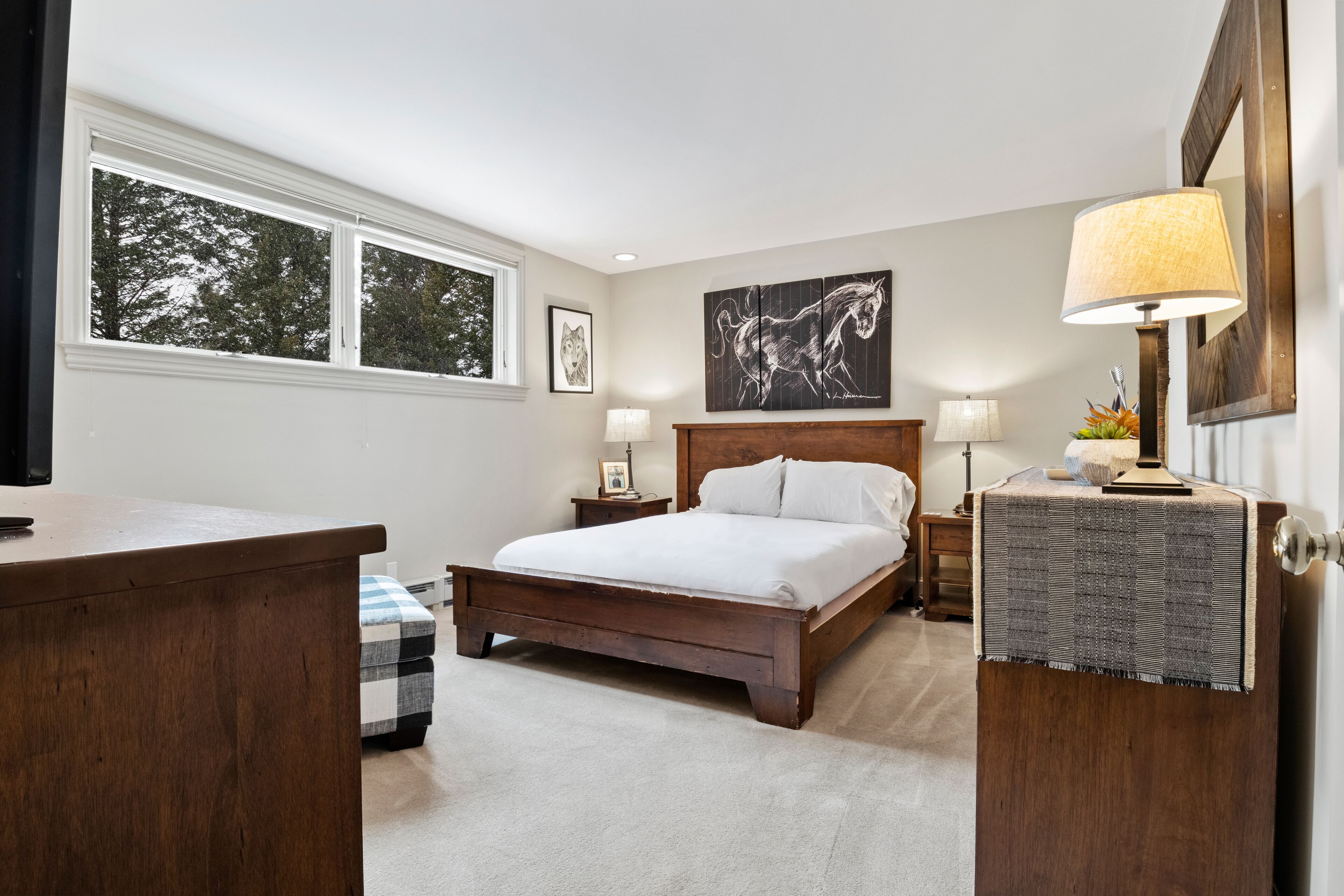 Lower Level - Master Queen Bedroom