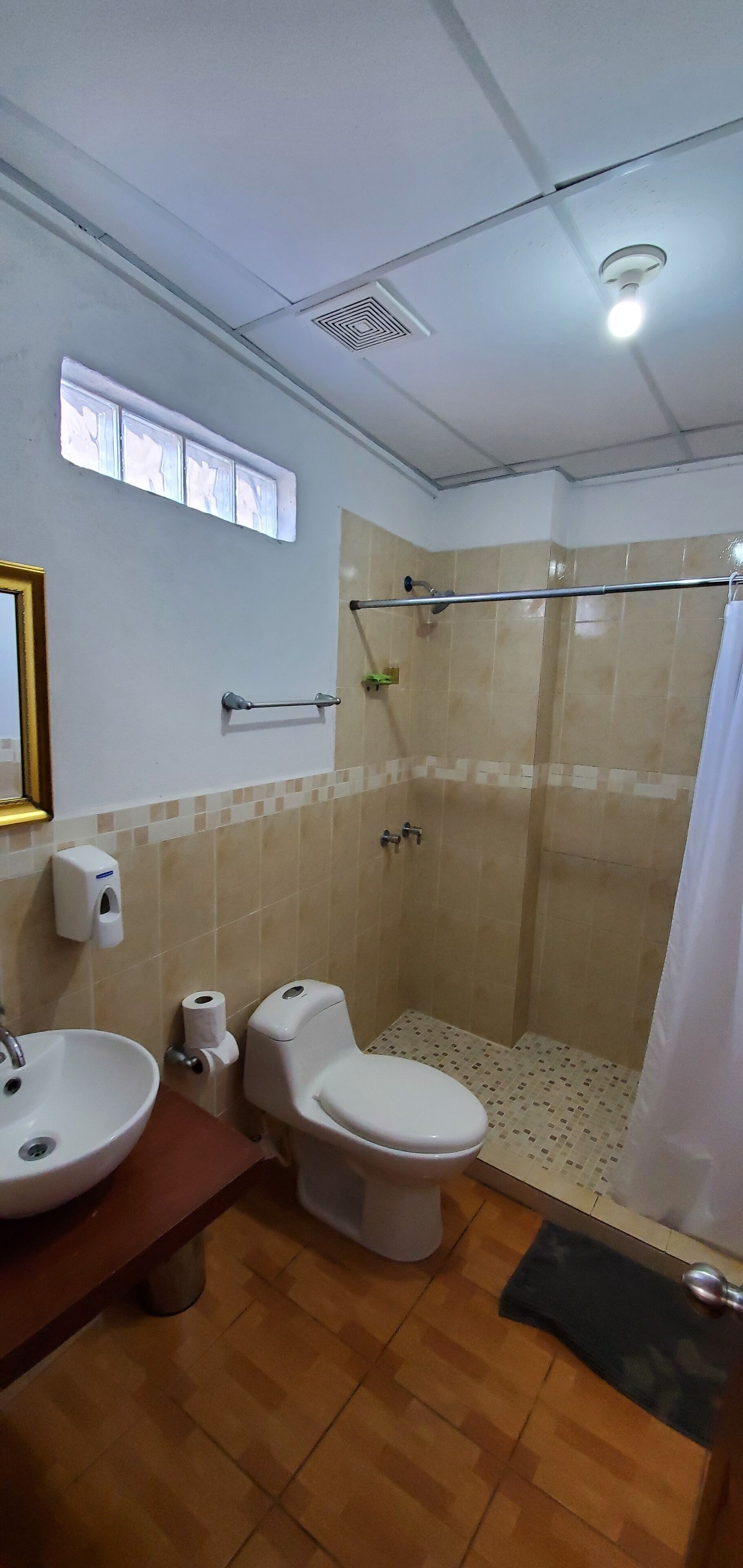 quadruple room, 2 bedrooms, non smoking | bathroom | shower, rainfall showerhead, free toiletries, towels
