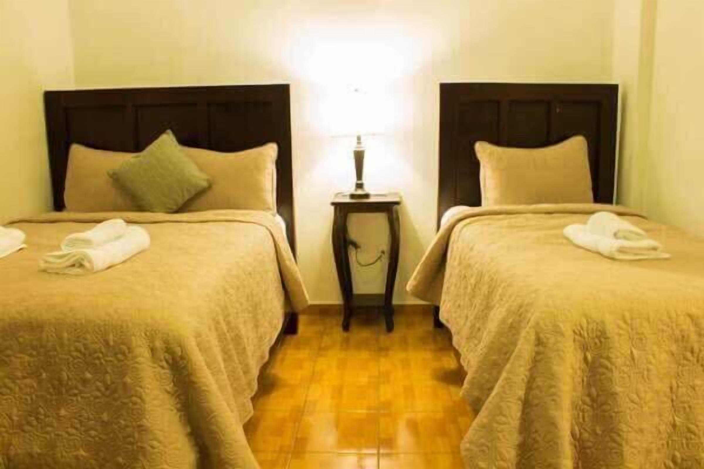 down duvets, blackout curtains, free wifi, bed sheets