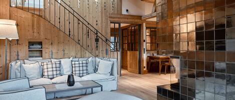 Penthouse (with Gallery) | Living area | TV, heated floors