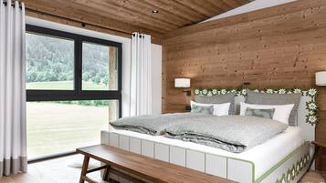 Penthouse (Chalet) | 2 bedrooms, Egyptian cotton sheets, premium bedding, down comforters