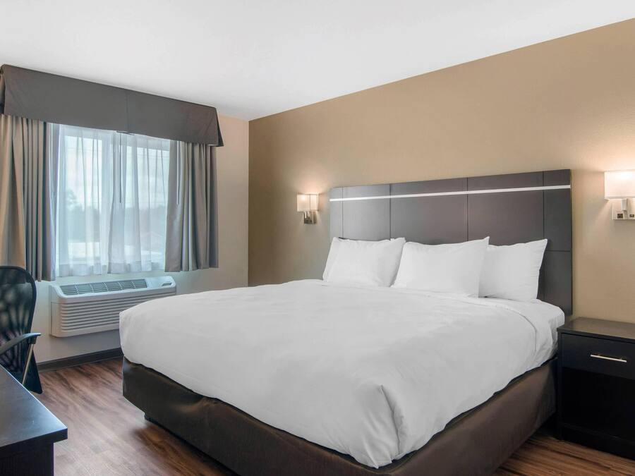 Standard Room, 1 King Bed, Non Smoking | Premium bedding, desk, blackout drapes, soundproofing